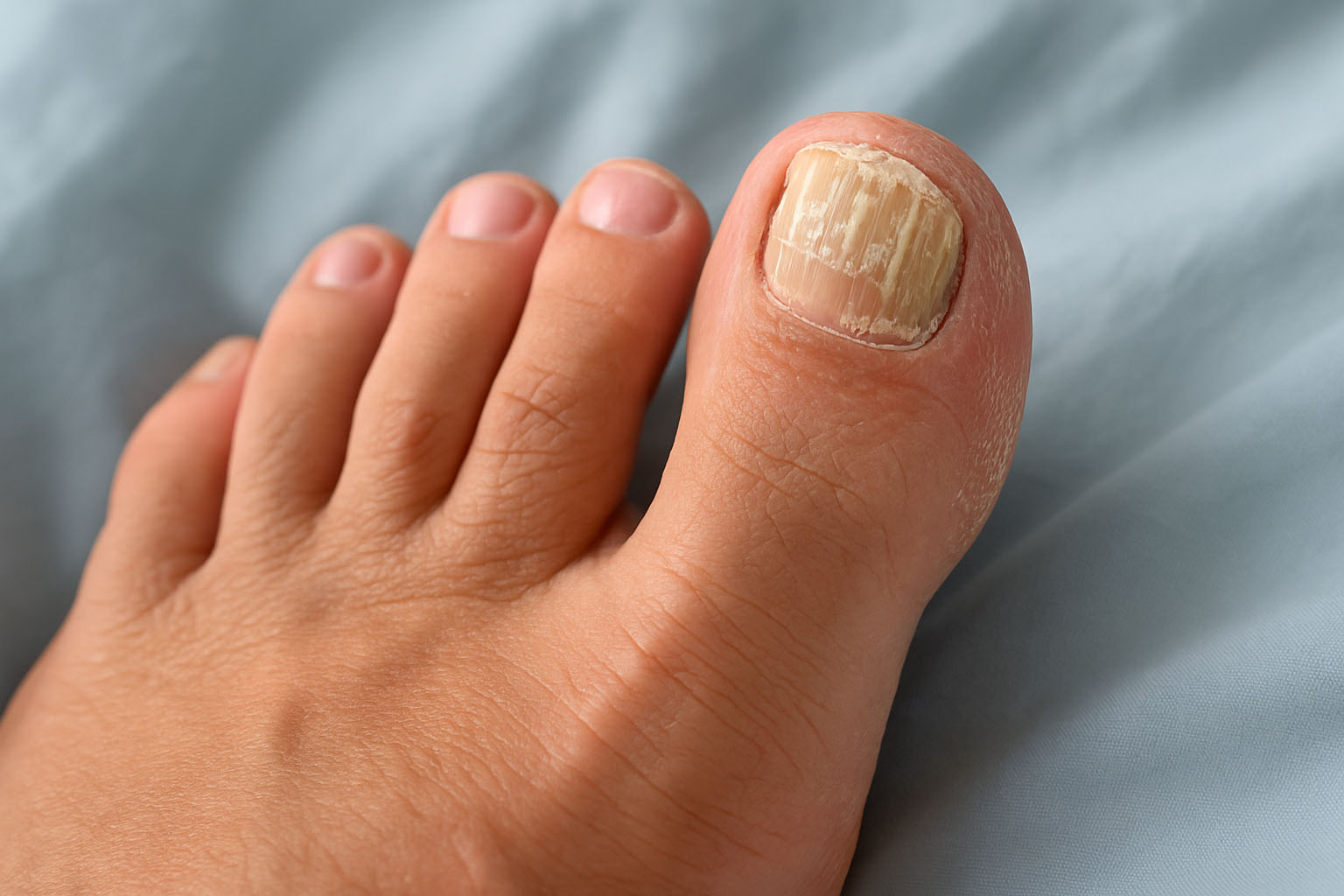 Prečo je pleseň nechtov na nohách ťažko liečiteľná