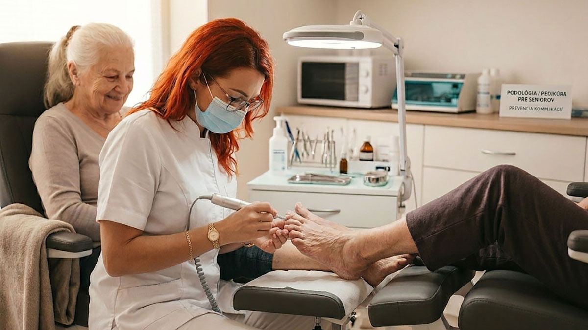 Pedikúra pre seniorov: Prevencia komplikácií